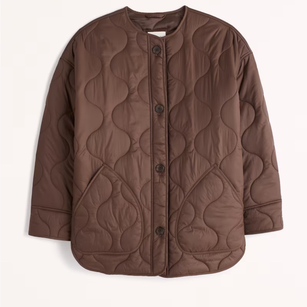✨FLASH SALE  Abercrombie Quilted Liner Jacket